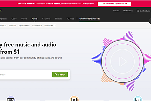 免费国外网站模板-Envato：国外视频模板素材配乐音质下载网站