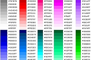html字体颜色代码-莫莫同学圈子发彩色字体，试试这个教程