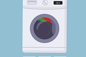 云洗衣机HTML5源码 朋友圈很火的在线娱乐洗衣服
