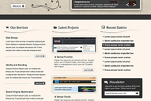 简易的网站模板-如何创建简单的 HTML Web 框架