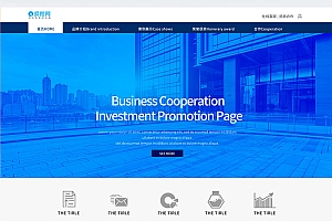 企业形象网站模板-广州网站定制开发公司